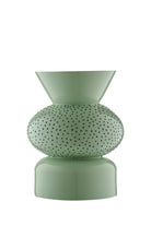 Casi Paped-Goody Round El Yapımı Porselen Vazo / Fıstık Yeşili-Vazo-1-Milagron.com