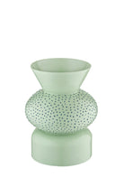 Casi Paped-Goody Round El Yapımı Porselen Vazo / Fıstık Yeşili-Vazo-2-Milagron.com