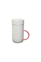 Casi Paped-Love Edward Lungo Kahve Bardağı / Beyaz - Pembe-Bardak-1-Milagron.com