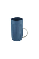 Casi Paped-Love Edward Lungo Kahve Bardağı / Ege Mavi - Beyaz-Bardak-1-Milagron.com