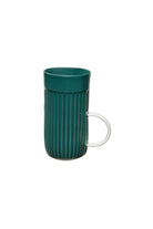 Casi Paped-Love Edward Lungo Kahve Bardağı / Yeşil - Beyaz-Bardak-1-Milagron.com