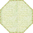 Caspari-Trellis Die-Cut Placemat 4 Per Package-Sunum Aksesuarları-2-Milagron.com