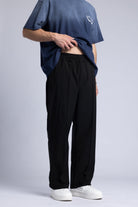 Baggy Fit Lastikli Bel Pantolon