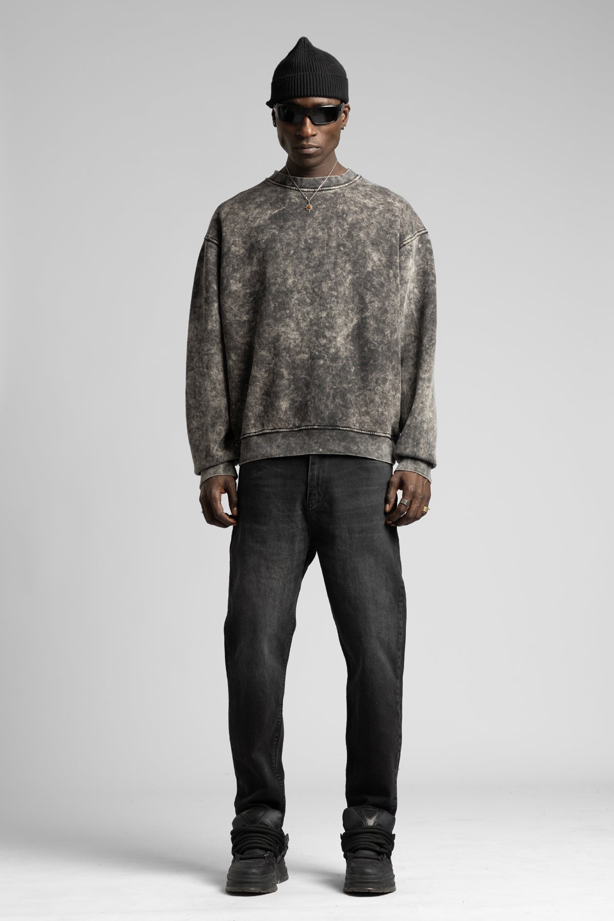Catch-Basic Yıkamalı Sweatshirt-Sweatshirt-9-Milagron.com