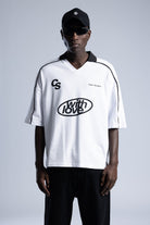 Baskılı Polo Yaka T-Shirt