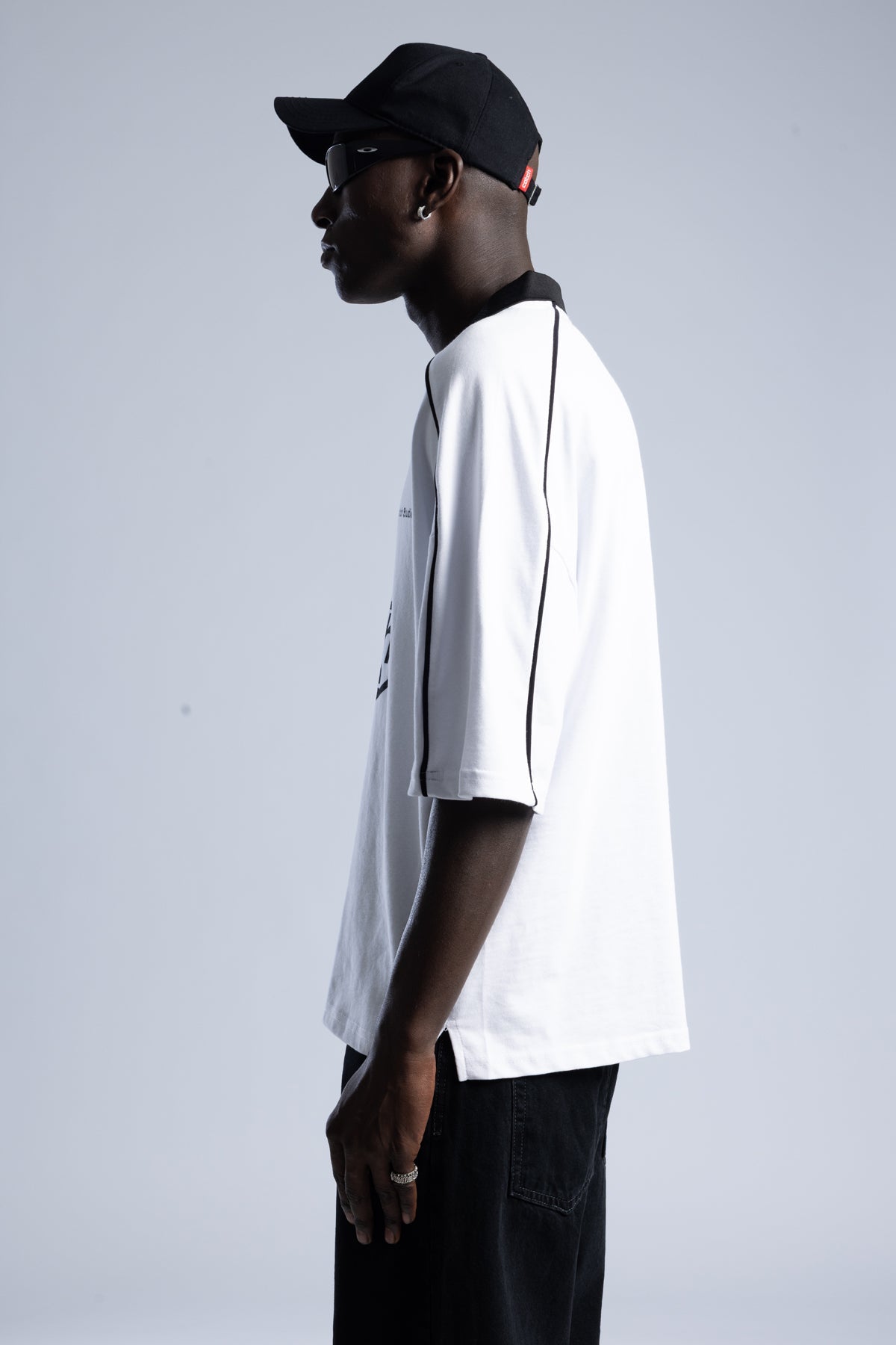 Baskılı Polo Yaka T-Shirt