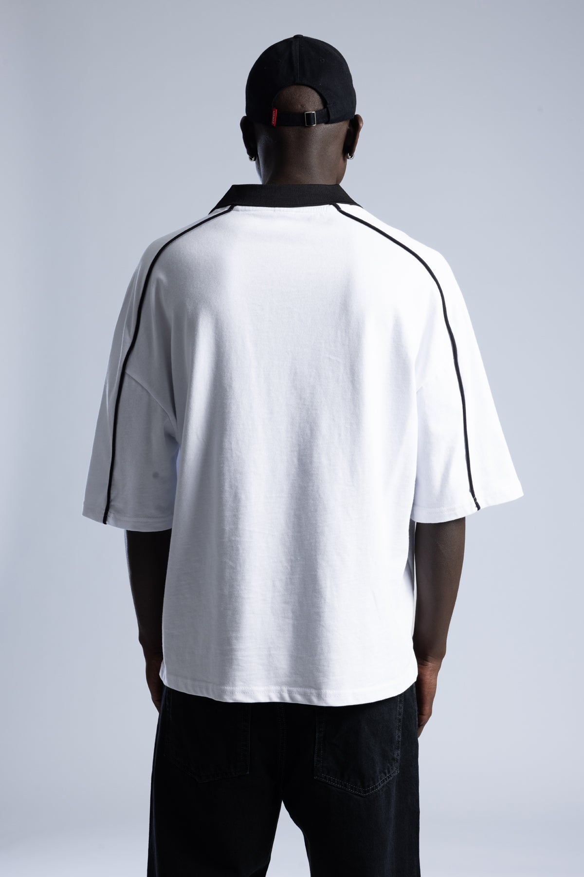 Baskılı Polo Yaka T-Shirt