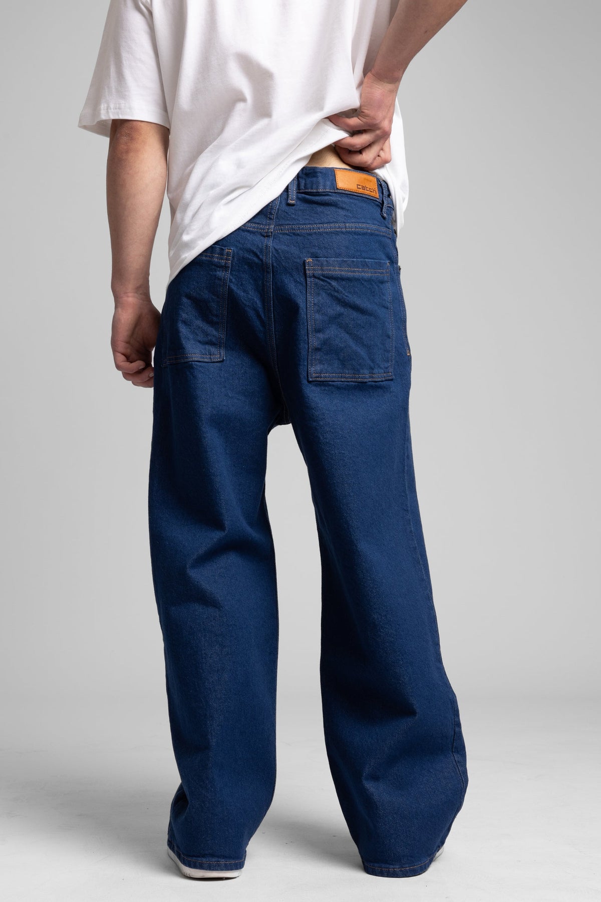 Catch-Kontrast Dikişli Baggy Jean-Jean-4-Milagron.com