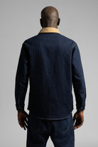 Catch-Kontrast Yakalı Denim Gömlek-Gömlek-4-Milagron.com