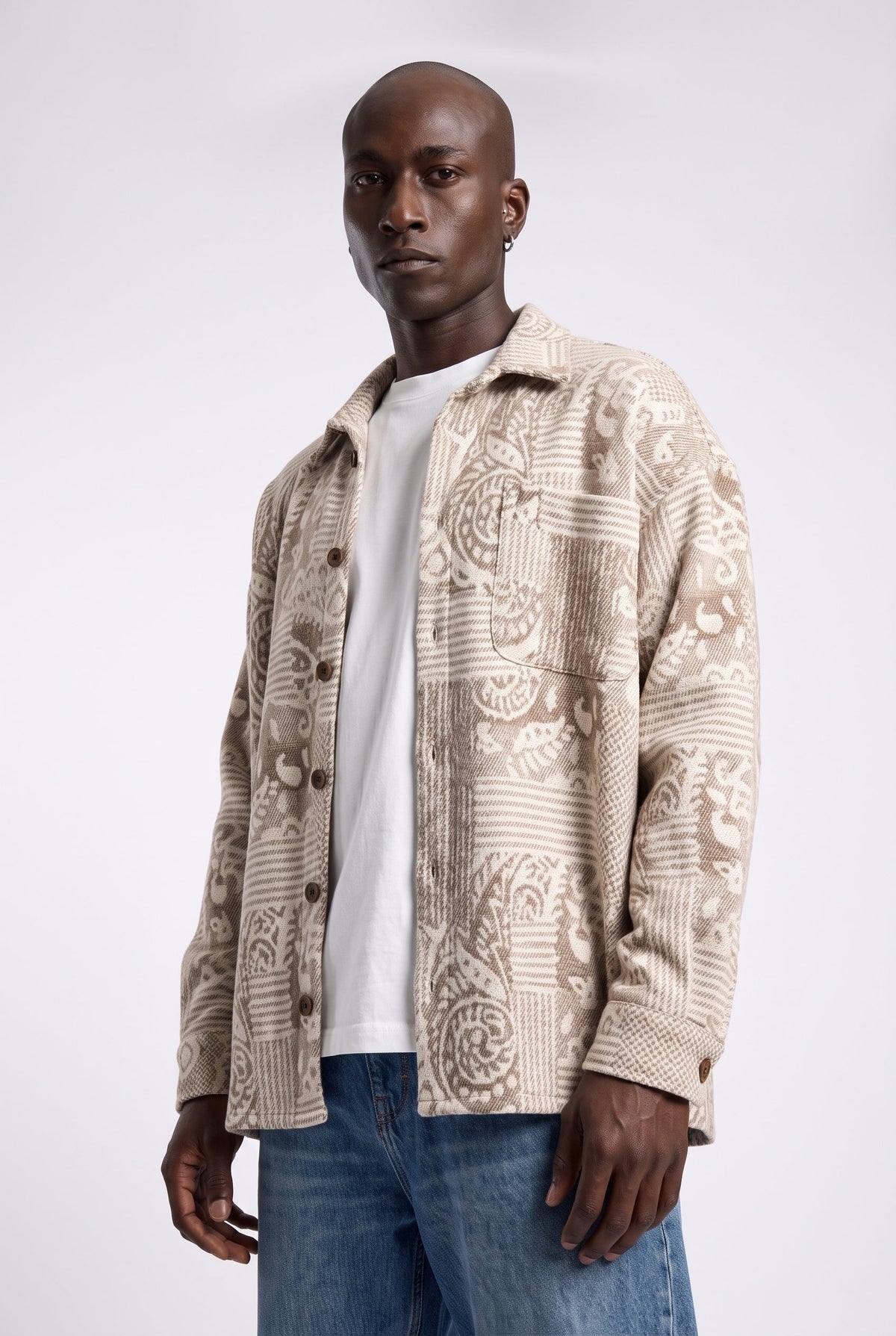 Oversize Flanel Oduncu Gömlek