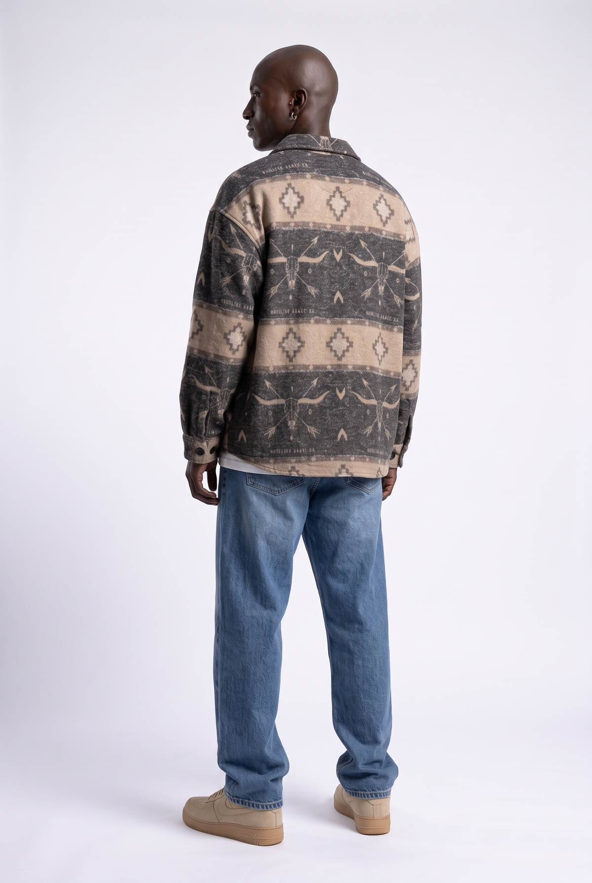 Oversize Flanel Oduncu Gömlek