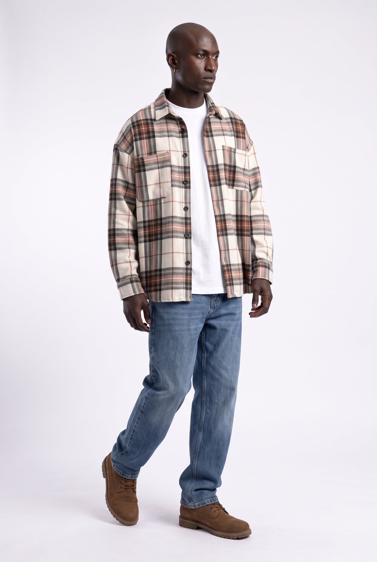 Oversize Flanel Oduncu Gömlek