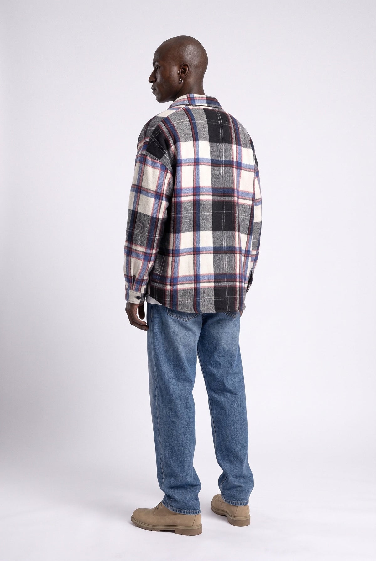 Oversize Flanel Oduncu Gömlek