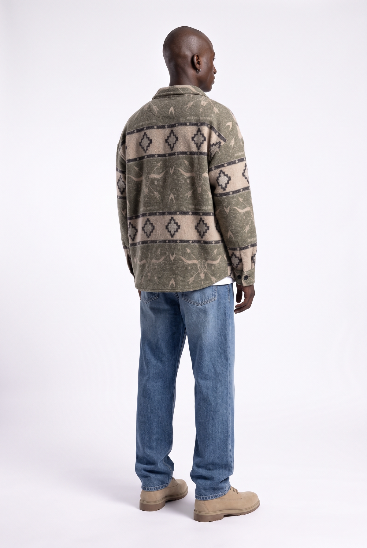 Oversize Flanel Oduncu Gömlek