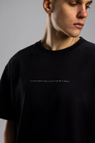 Minimal Yazı Baskılı Yıkamalı T-Shirt