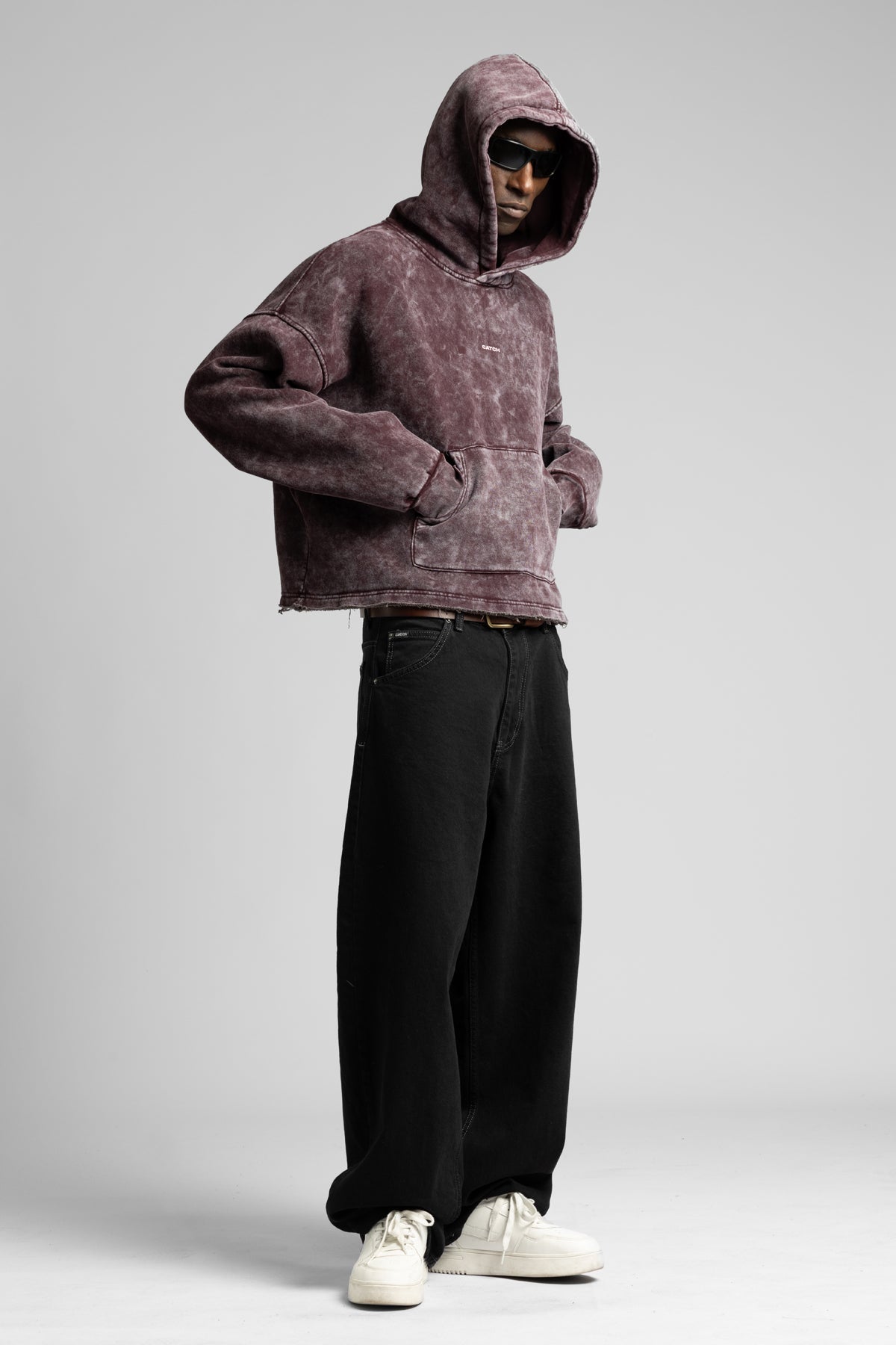 Catch-Yıkamalı Kapüşonlu Sweatshirt-Sweatshirt-1-Milagron.com