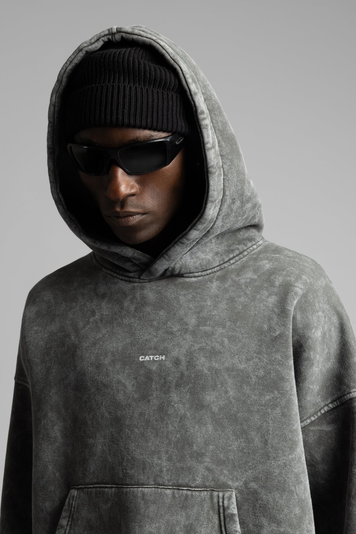 Catch-Yıkamalı Kapüşonlu Sweatshirt-Sweatshirt-10-Milagron.com