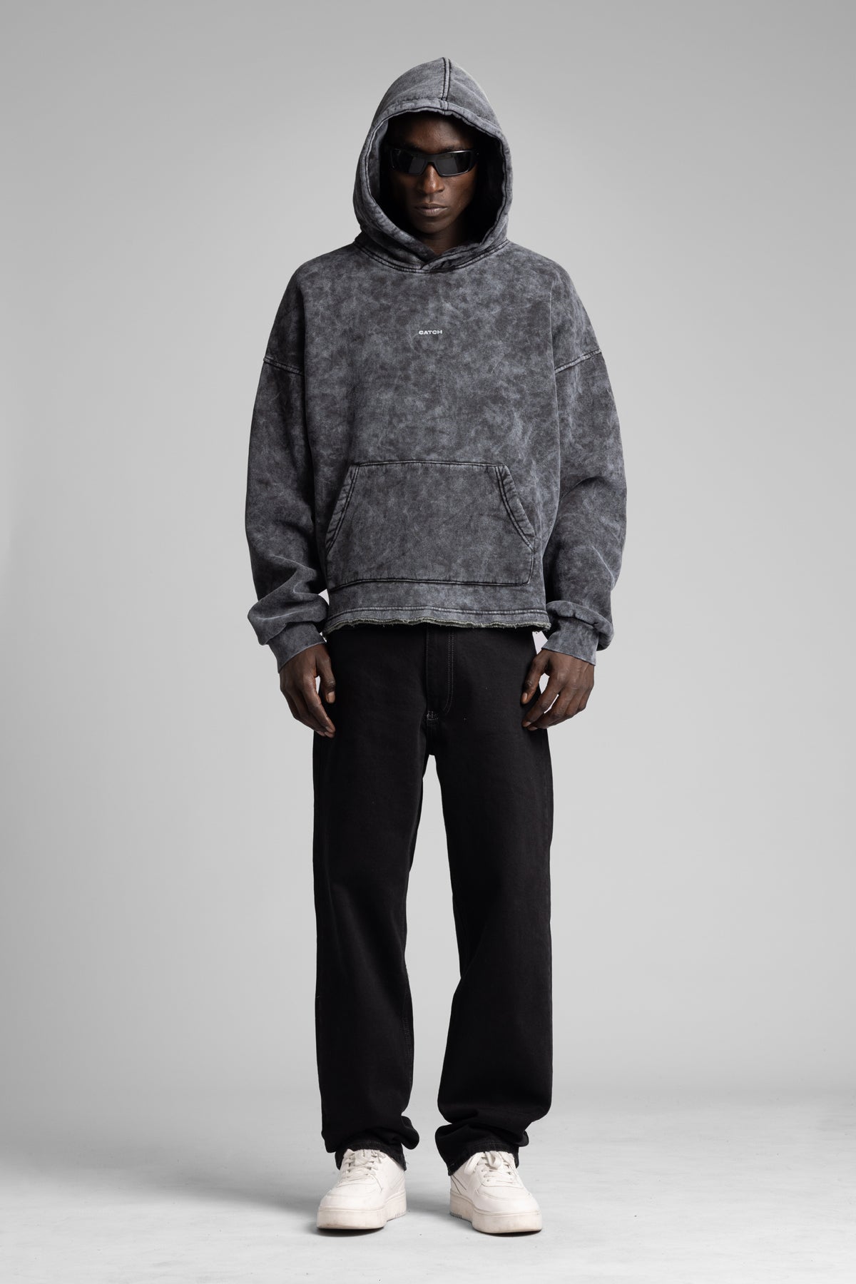Catch-Yıkamalı Kapüşonlu Sweatshirt-Sweatshirt-5-Milagron.com