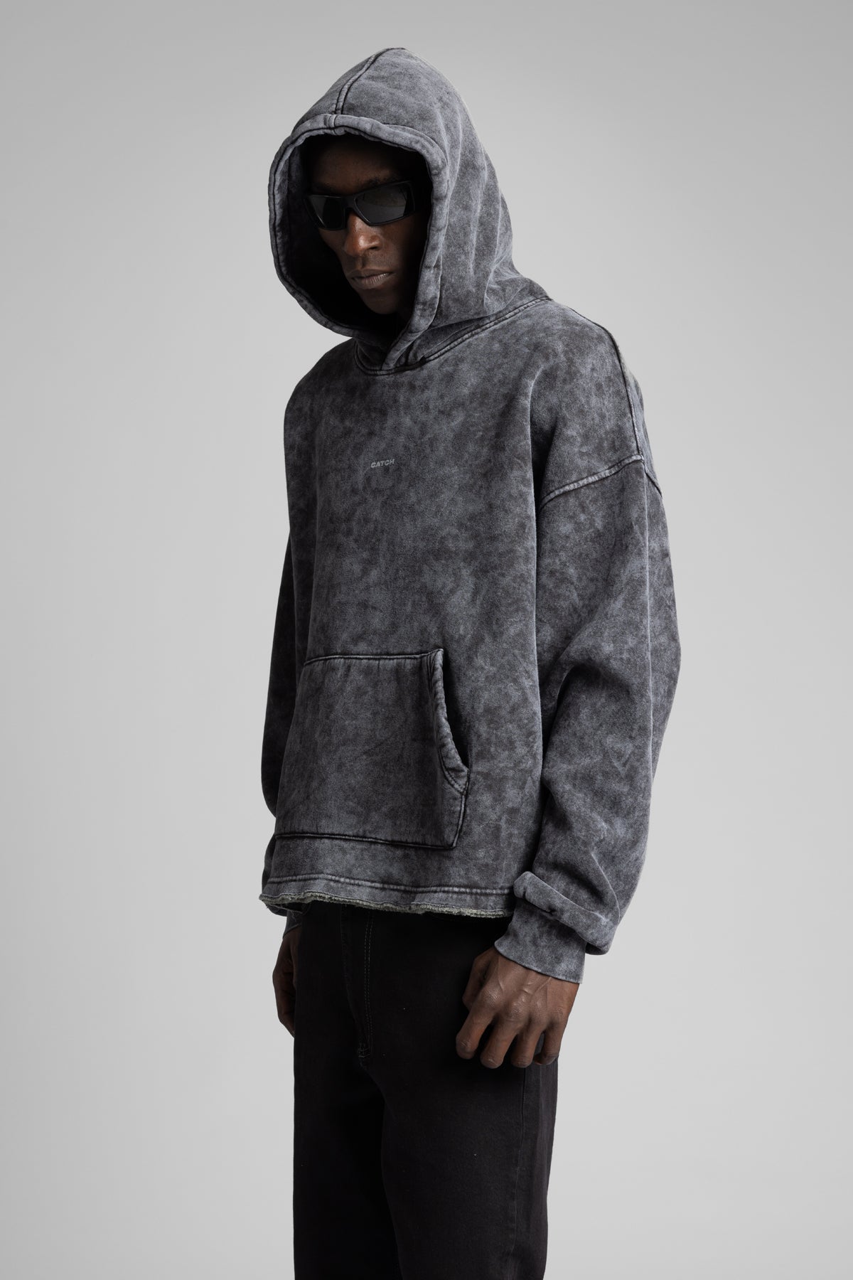 Catch-Yıkamalı Kapüşonlu Sweatshirt-Sweatshirt-6-Milagron.com