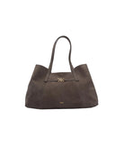 Cecia-Eterna Grey Nubuck-Omuz Çantası-4-Milagron.com