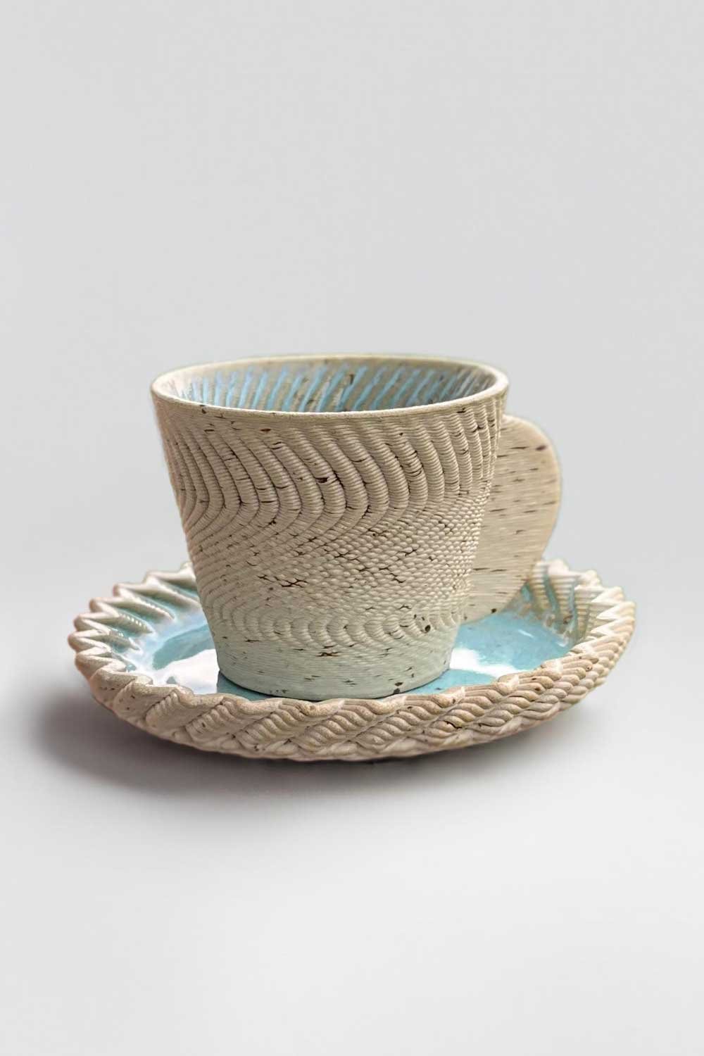 Ceramic Bottery-Türk Kahvesi - Espresso Fincanı-Bardak-8-Milagron.com