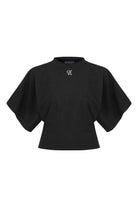 Certain-Dani Tee Black-T-Shirts-1-Milagron.com