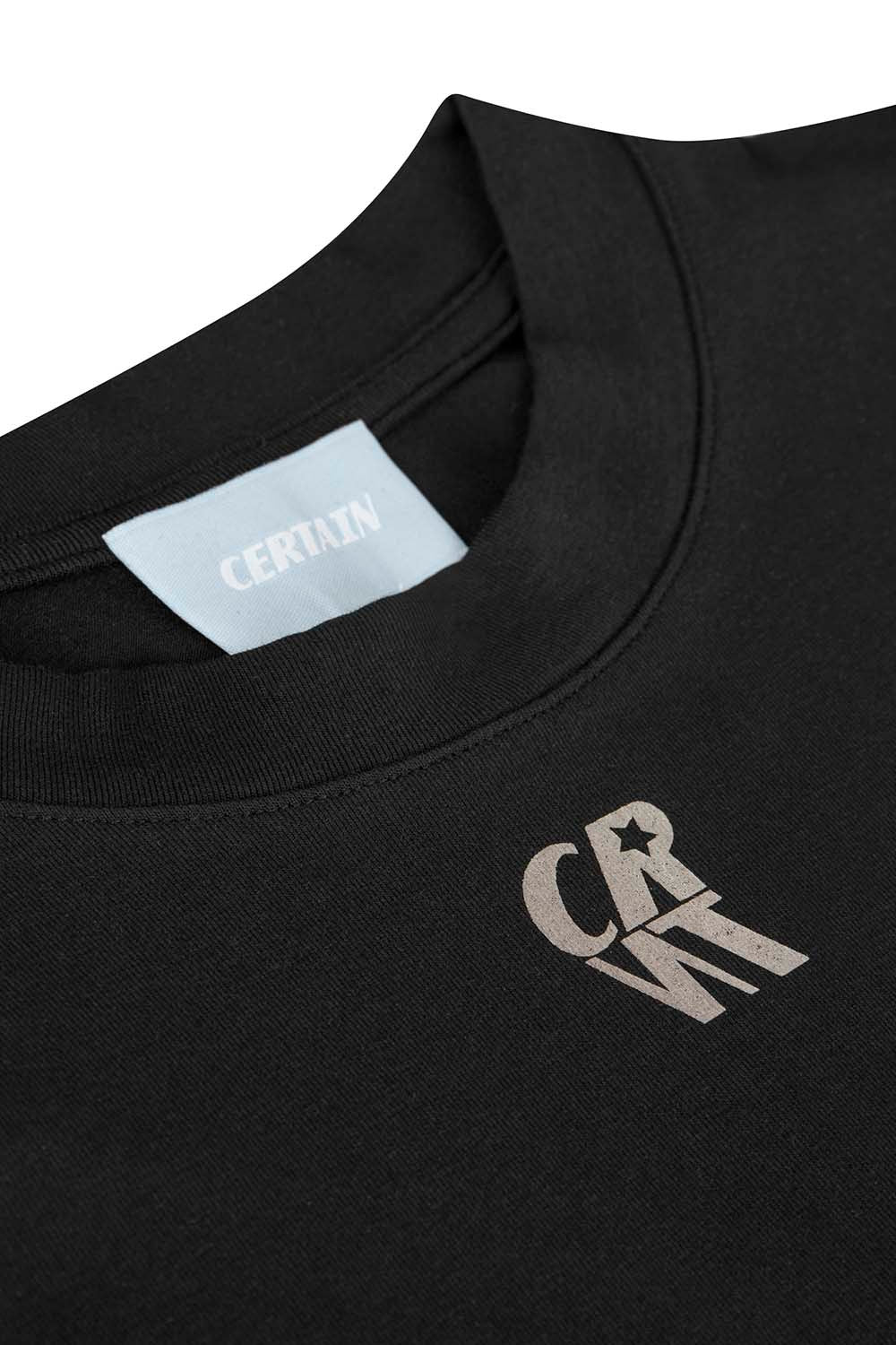 Certain-Dani Tee Black-T-Shirts-6-Milagron.com