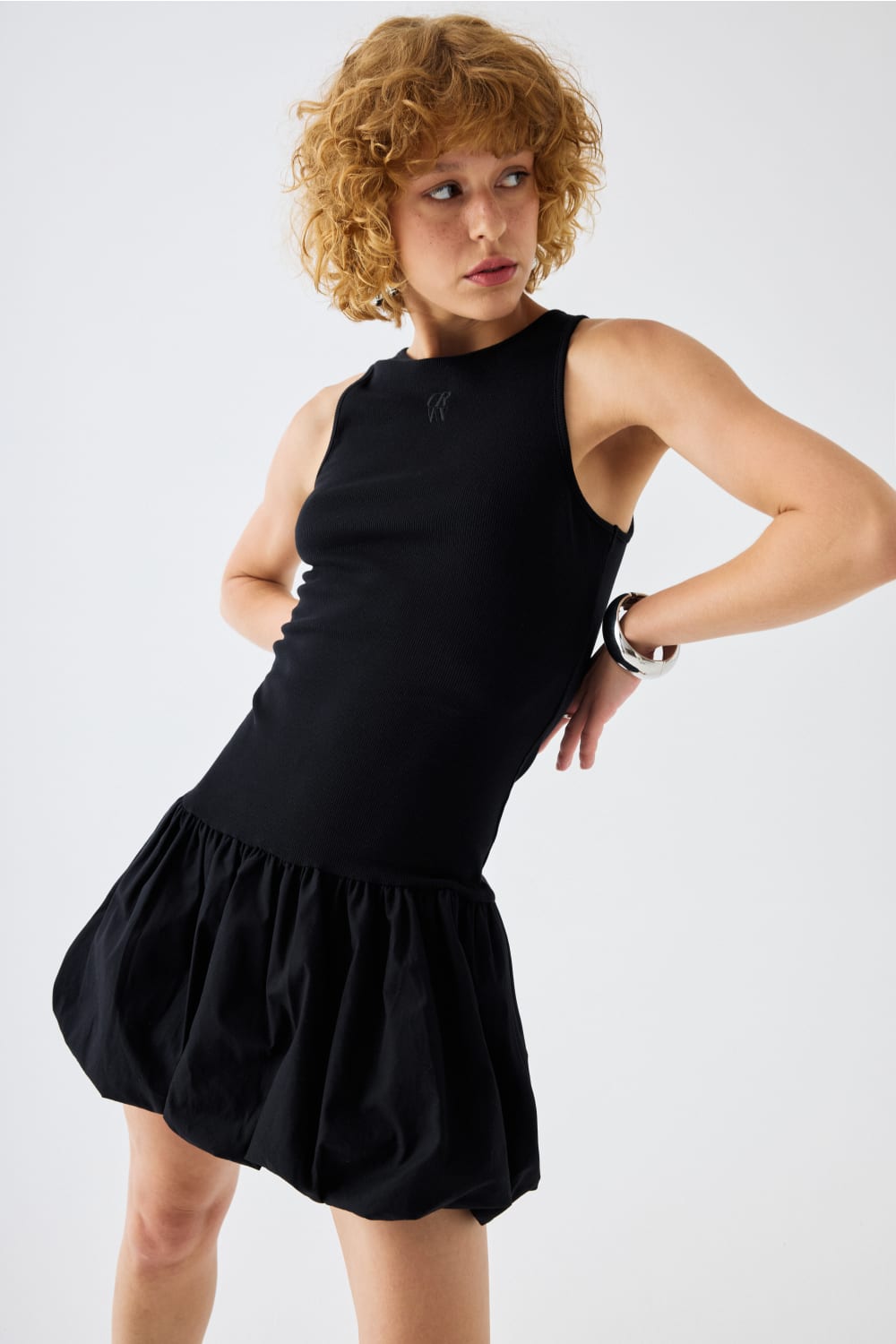 Certain-Mia Dress Black-Elbise-4-Milagron.com