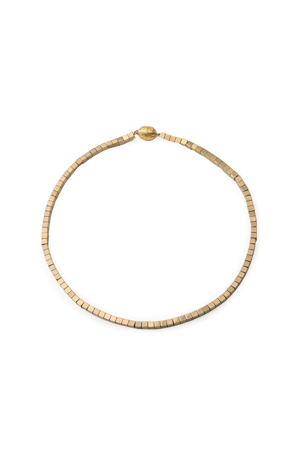 Chaseldor-Lidya Altın Rengi Doğal Taş Kadın Kolye-Kolye-2-Milagron.com