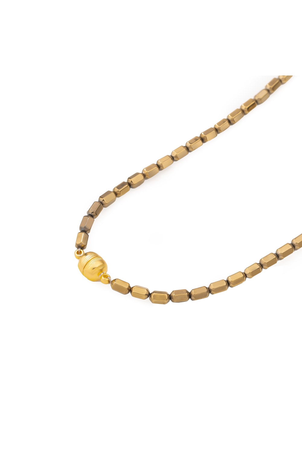 Chaseldor-Nadia Altın Rengi Doğal Taş Kadın Kolye-Kolye-1-Milagron.com