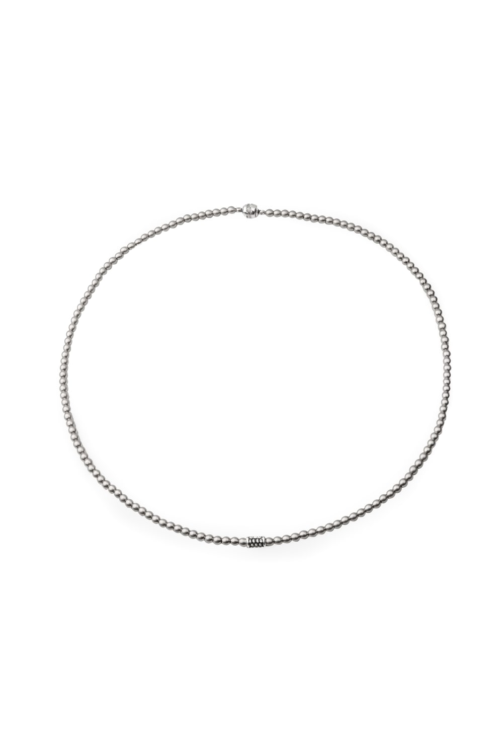 Chaseldor-Nova Gri Doğal Taş Erkek Kolye-Kolye-1-Milagron.com