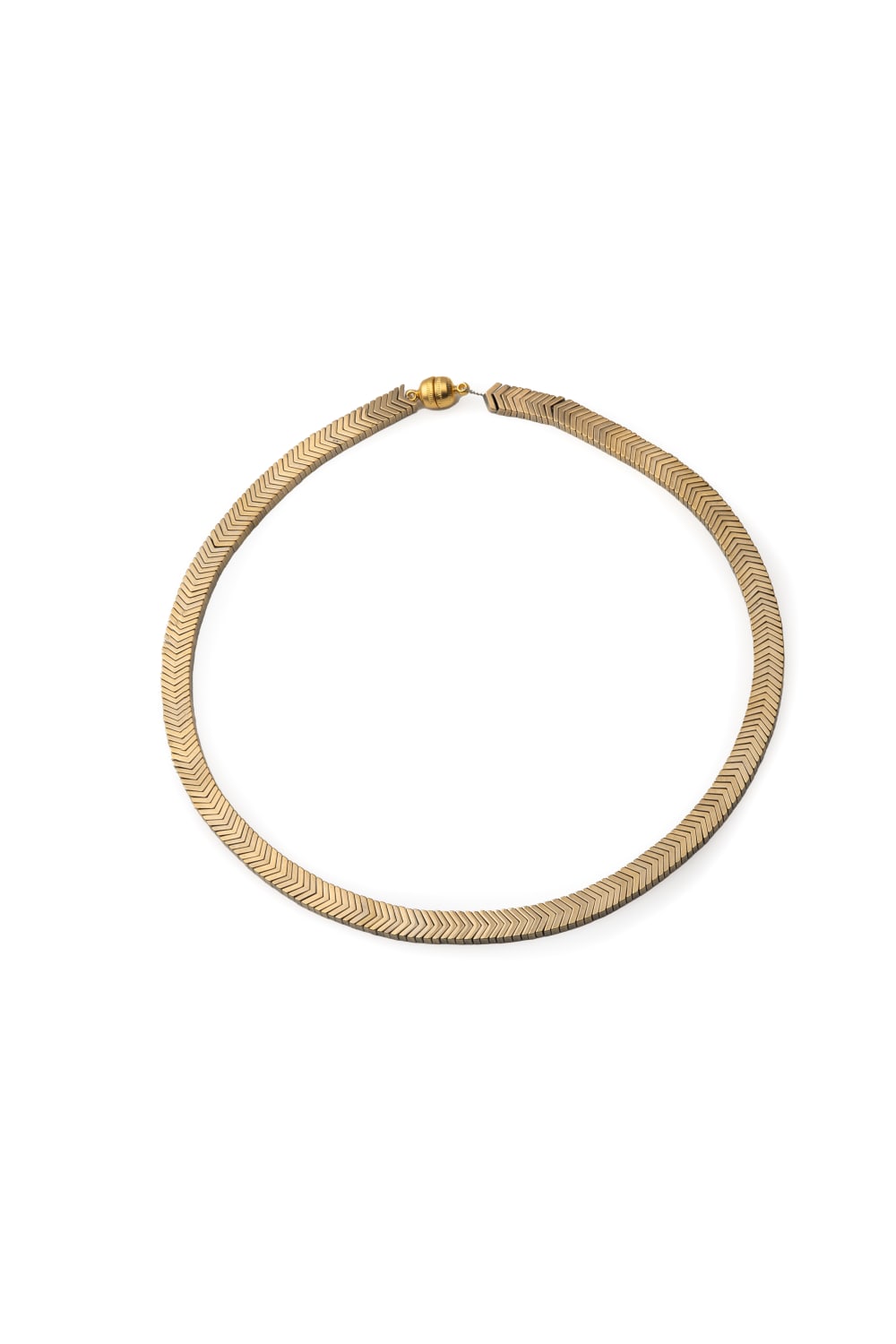 Chaseldor-Sisu Altın Rengi Doğal Taş Kadın Kolye-Kolye-1-Milagron.com