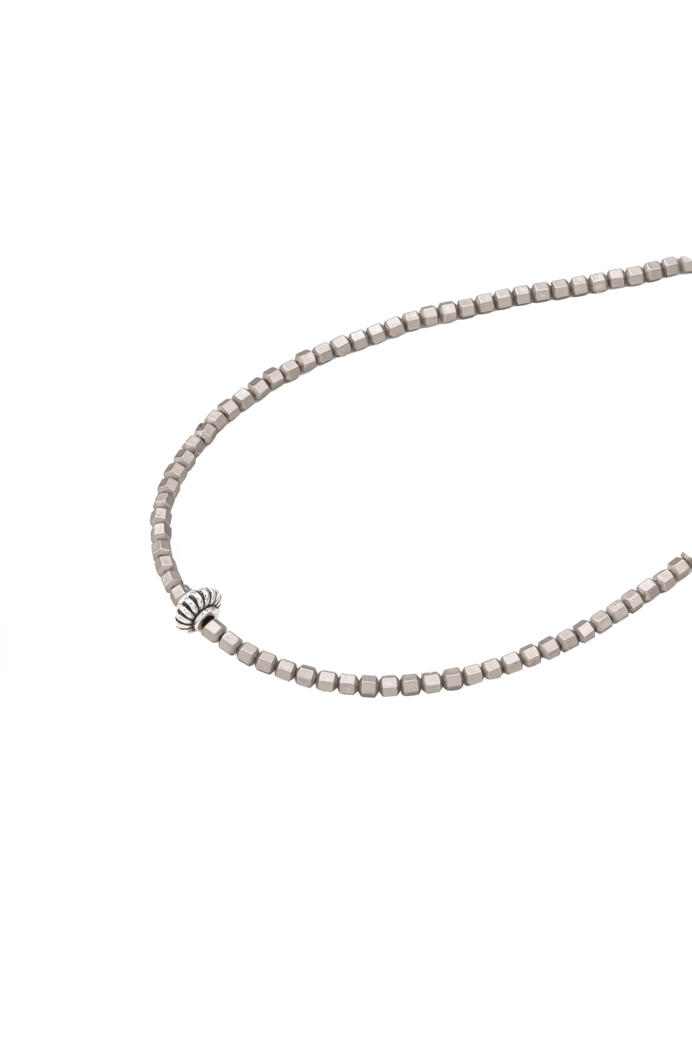 Chaseldor-Tiew Gri Doğal Taş Erkek Kolye-Kolye-3-Milagron.com