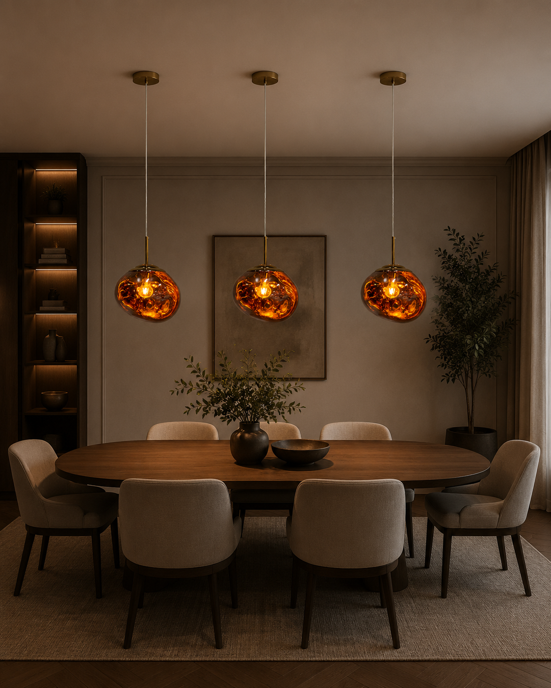Lumiana-Gent Sarkıt-Bakır-Avize-6-Milagron.com
