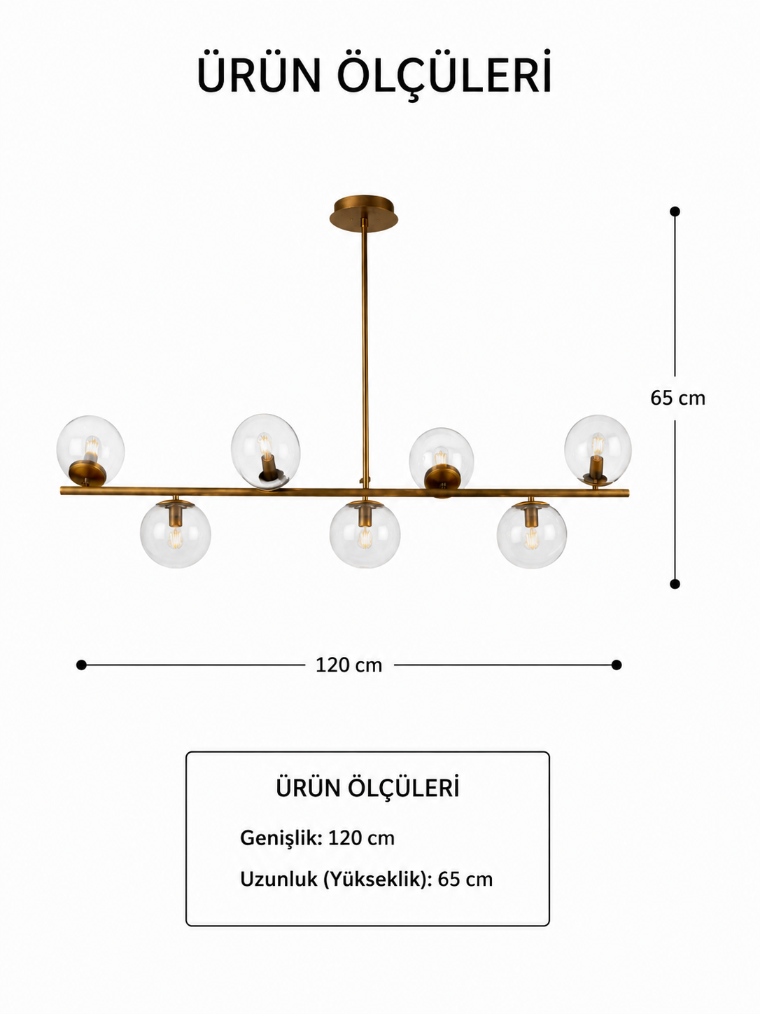 Lumiana-Orbit 7 Kollu Avize-Masa Üstü-Avize-4-Milagron.com