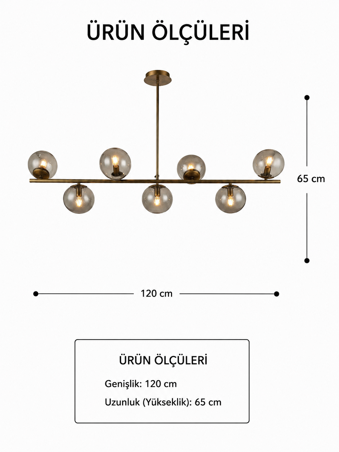 Lumiana-Orbit 7 Kollu Avize-Masa Üstü-Avize-8-Milagron.com