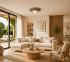 Lumiana-Mono Çift Renkli Plafonyer-Avize-6-Milagron.com
