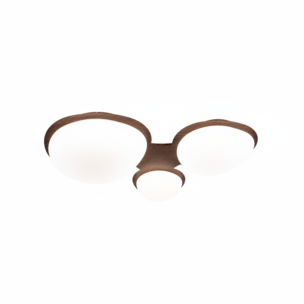 Lumiana-Noctra 3 Kollu Plafonyer-Avize-3-Milagron.com