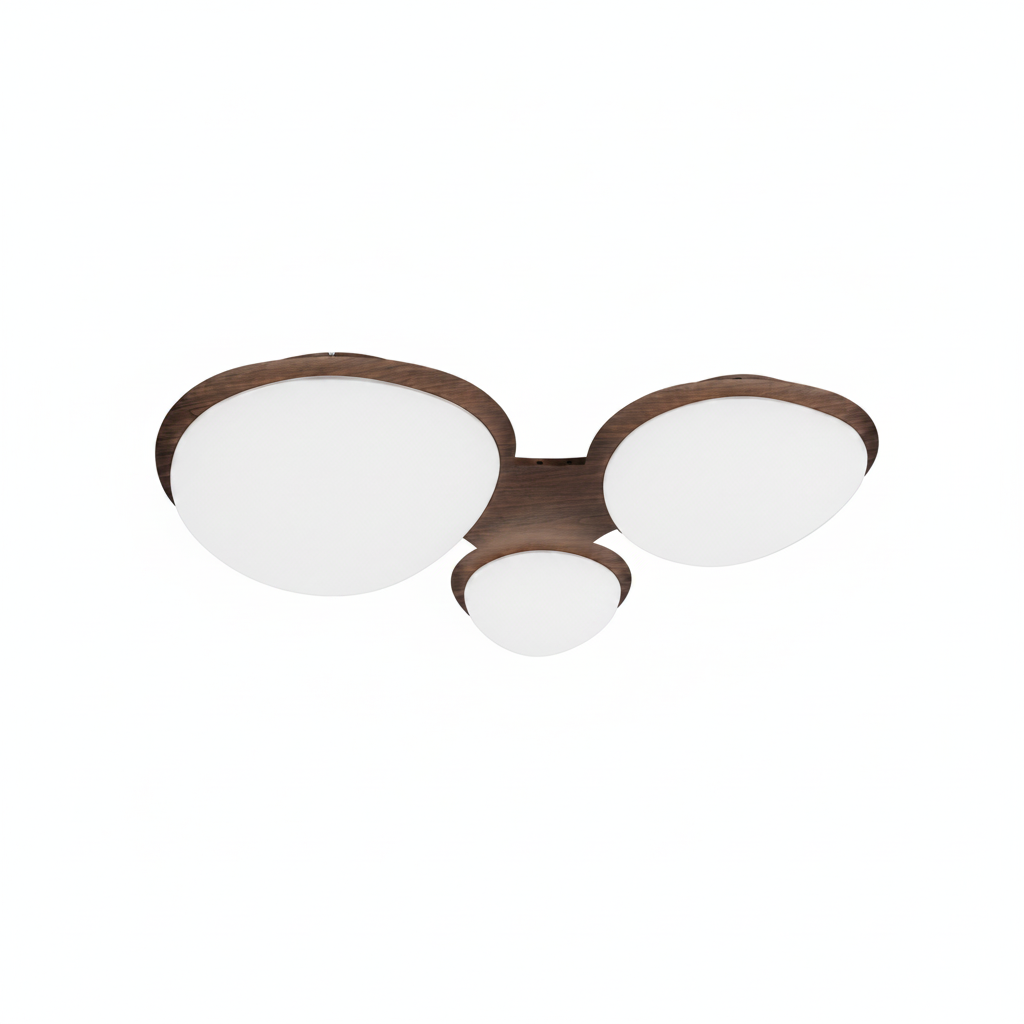 Lumiana-Noctra 3 Kollu Plafonyer-Avize-1-Milagron.com