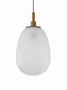 Lumiana-Velour Beyaz Cam Sarkıt-Avize-5-Milagron.com