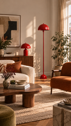 Soho Kırmızı Metal Lambader 