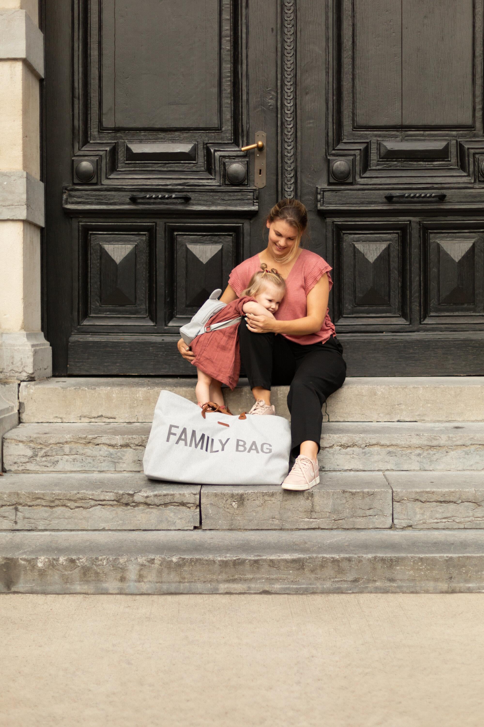 FamiLy Bag Kanvas, Gri