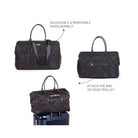 Mommy Bag, Anne Bebek Bakım Çantası Puffy, Siyah