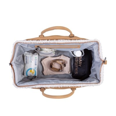 Mommy Bag, Anne Bebek Bakım Çantası Süet