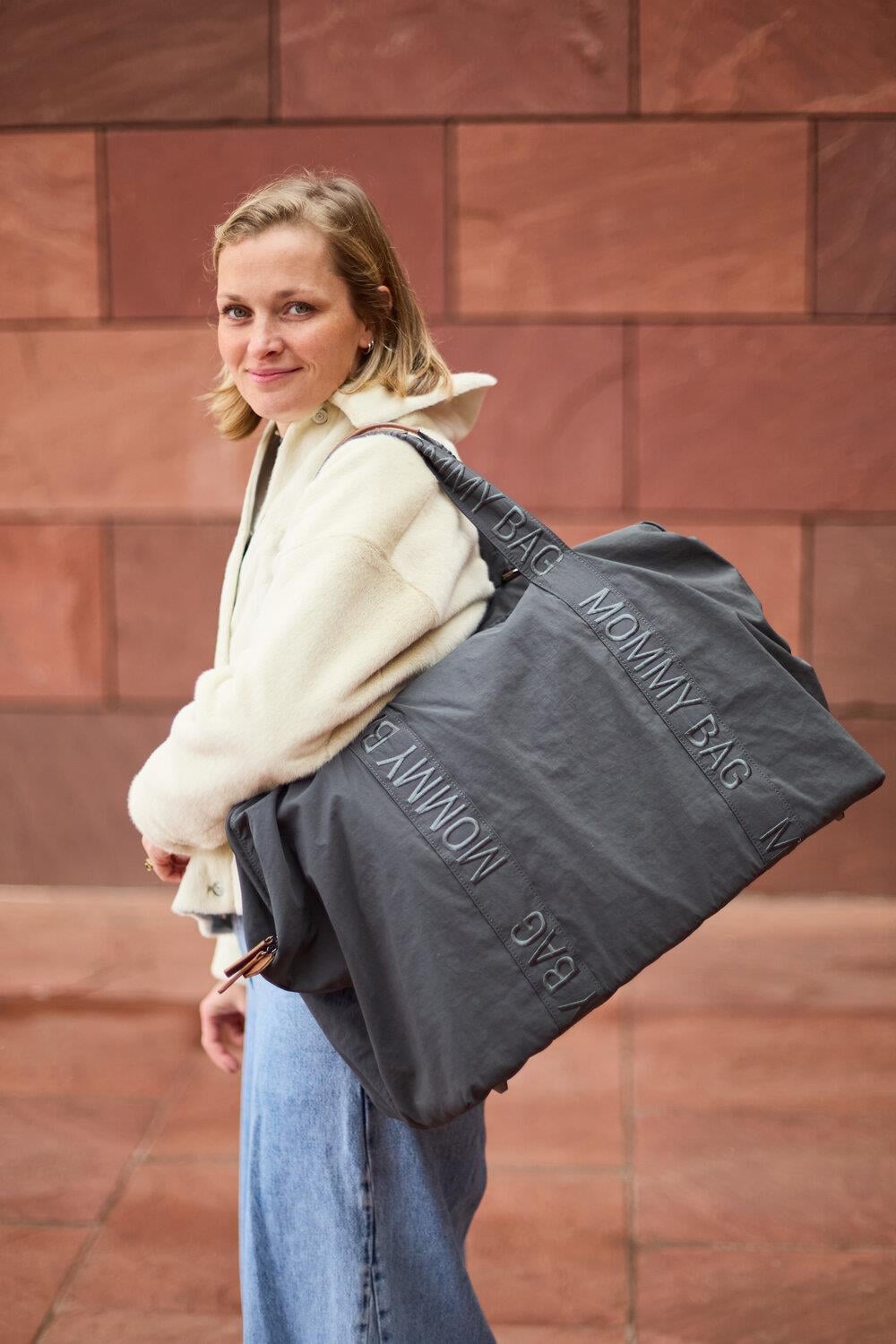 Mommy Bag Çanta, Urban Koyu Gri