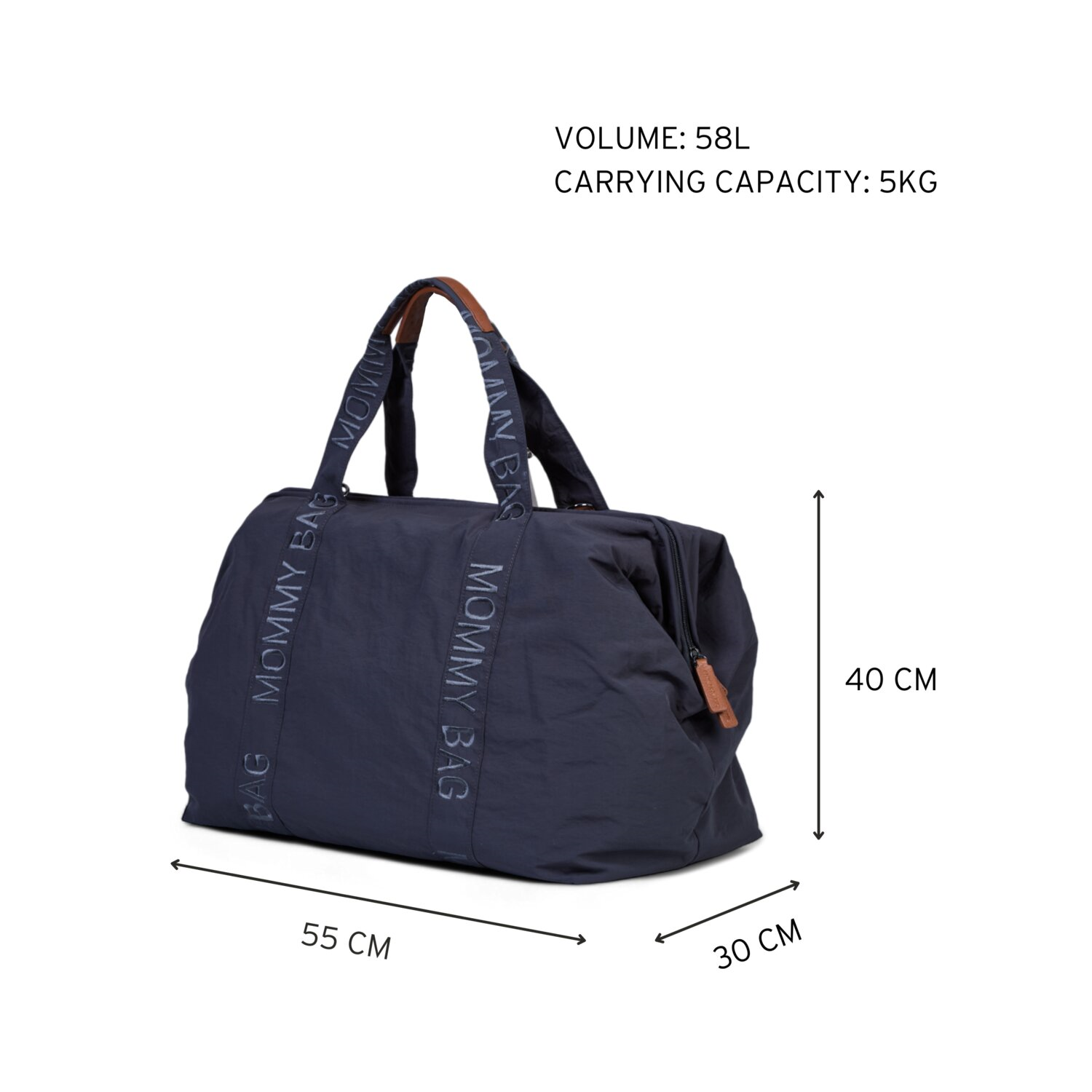 Mommy Bag Çanta, Urban Koyu Gri
