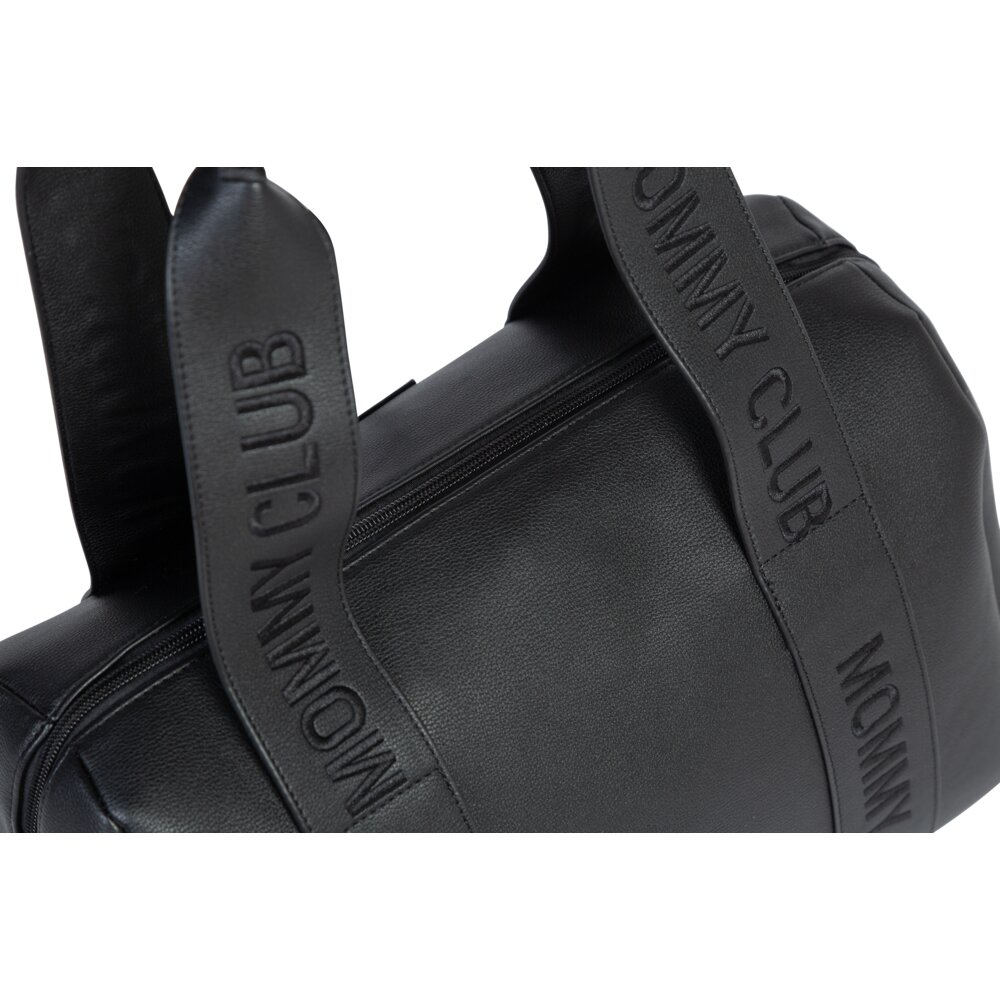 Mommy Club Bag, Vegan Deri Siyah