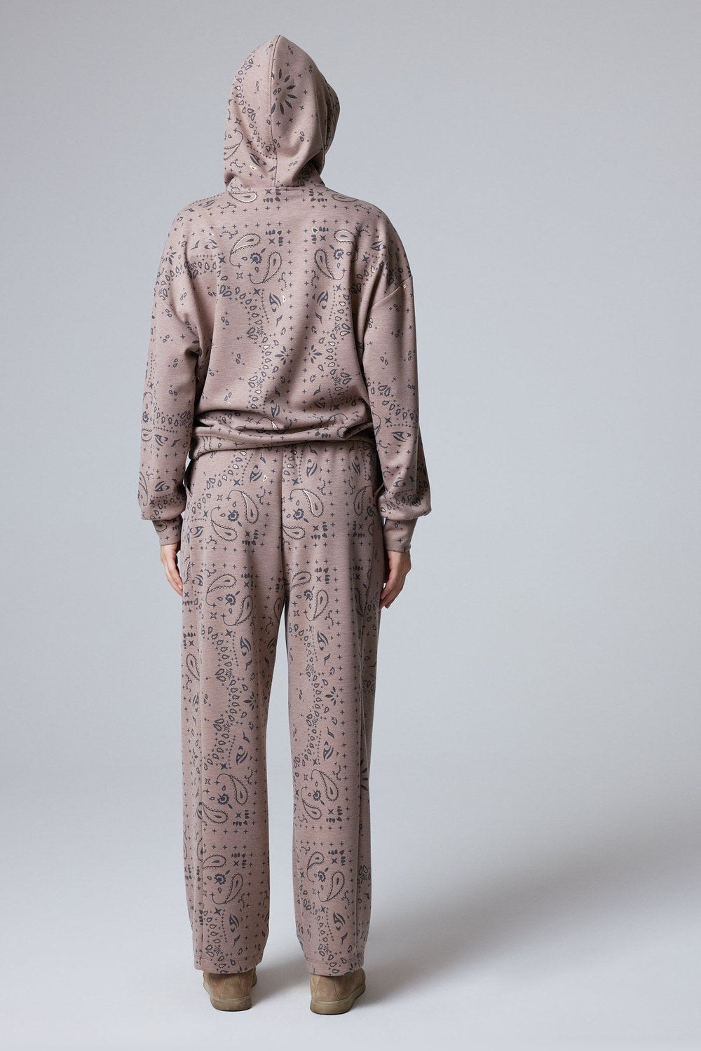 Nola Kapüşonlu Sweatshirt, Bej - 2