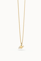 Chocli-18 Ayar Altın Kaplama Satürn Kolye-Kolye-6-Milagron.com