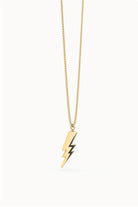 Chocli-Chocli 18 Ayar Altın Kaplama şimşek Kolye-Test-2-Milagron.com